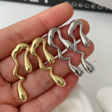 Curved Line Earrings