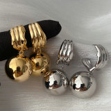 Big ball drop earrigs