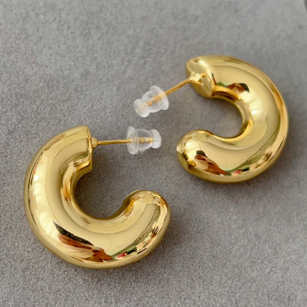Chunky circle hoop