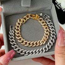 Pave zircon tennis bracelet