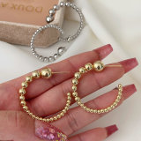 Beaded hoop