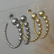 Beaded hoop