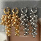 Bead tassel earrings