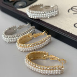 U pearl hoop