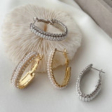 U pearl hoop