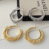 Circle charm hoop
