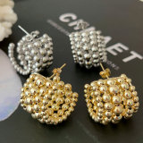 Chunky beaded earrings