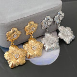 Flower earrings