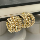Chunky beaded earrings