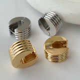 Chunky metal earrings