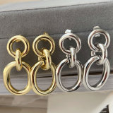 Chain metal earrings