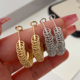 Circle charm hoop