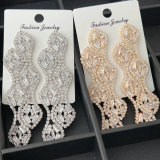 Wave shaped earrings