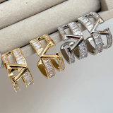 Pave zircon hoop