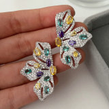 Pave Butterfly earrings