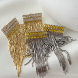 Chain tassel earrings