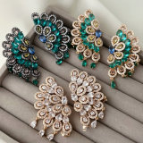 Pave chunky zircon earrings