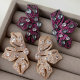 Pave Butterfly earrings