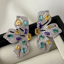 Pave Butterfly earrings