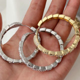 Pave snake hoop