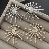 Pave zircon fireworks Earrings