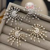 Pave zircon fireworks Earrings