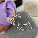 Wavy earrings