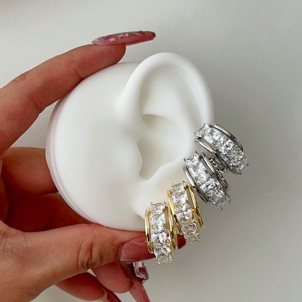 Pave basic hoop