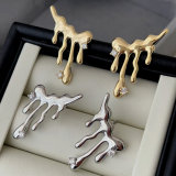 Wavy earrings