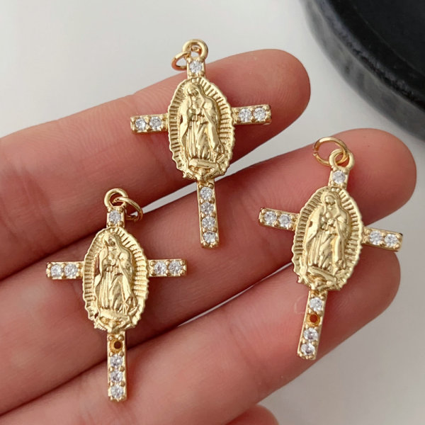 Cross religion charm