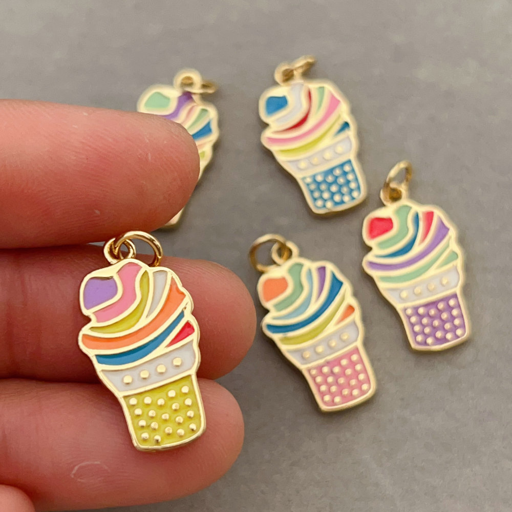 Ice cream charm