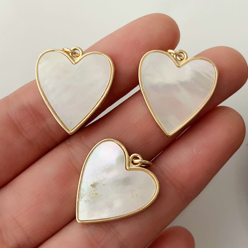 Mop heart charm