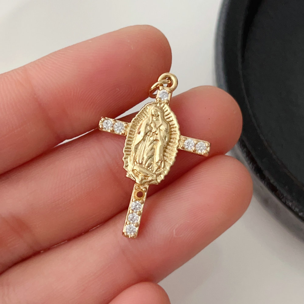 Cross religion charm