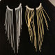 Chain tassel earrings