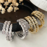 Pave snake hoop