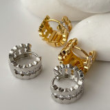 Simple zircon hoop