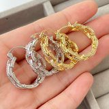 Pave chain hoop