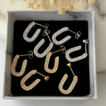 Basic zircon pin hoop