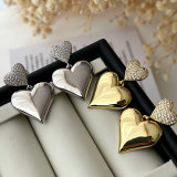 Heart earrings