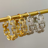 Pave chain hoop