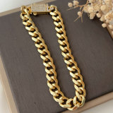 Cuban chain chunky bracelet  7.8inch