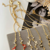 Heart butterfly necklace