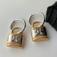 Locker earrings