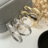 Chunky heart hoop