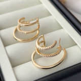 Pave zircon hoop