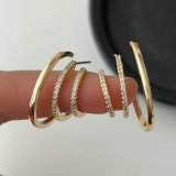 Pave zircon hoop