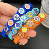 Handmade LV bead bracelet