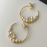 Pearl hoop