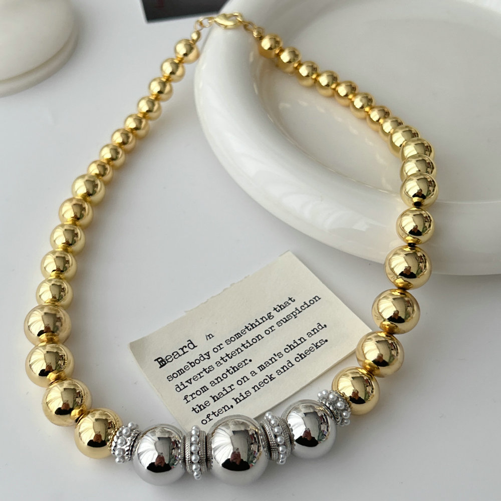 Chunky ball necklace