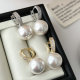 Pearl drop earrings